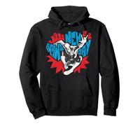 Marvel Spider-Man: Day Pop Art Spidey and Skyline Sudadera con Capucha