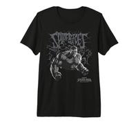 Marvel Spider-Man: Day Spider-Foes Hulk Silhouette Camiseta Premium