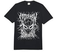 Marvel Spider-Man: Day Spider Webbing Text Font Comfort Colors Adult Heavyweight T-Shirt