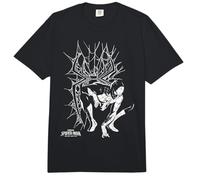Marvel Spider-Man: Day Spiderman Crouch Silhouette Comfort Colors Adult Heavyweight T-Shirt