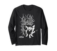 Marvel Spider-Man: Day Spiderman Crouch Silhouette Manga Larga
