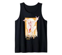 Marvel Spider-Man: Day Spidey Sunset City Swinging Camiseta sin Mangas