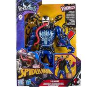 Marvel Spider-Man Epic World of Action VenomVersus Venom Liquid Shifter Figura de acción, 11 pulgadas (27 cm), juguetes de superhéroe para niños a partir de 4 años