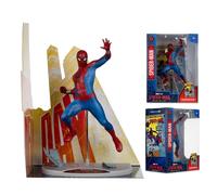 MARVEL Spider-Man Estatua Tom Holland 1/6 Nueva 24 cm + Mini Póster McFarlane