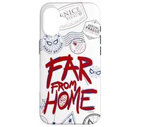 Marvel Spider-Man: Far from Home Sellos de Viaje Carcasa para iPhone 16