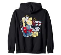 Marvel Spider-Man Ghost-Spider Miles Spider-Sense Tingling Sudadera con Capucha