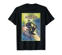 Marvel Spider-Man Goblin Battle Comic Cover Camiseta