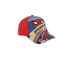 Marvel Spider-Man Gorro para Niños, Diseño Clasico Comic Spiderman Gorra de Beisbol Gorra de Verano Infantil Regalo para Niños | Rojo