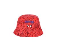 Marvel Spider Man Gorro para Niños, Diseño Gorra de Pescador, Gorra de Verano Infantil Regalo para Niños | Rojo