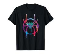 Marvel Spider-Man Into the Spider-Verse Rainbow Icon Camiseta