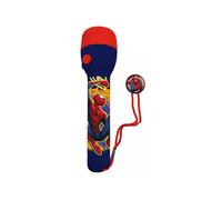 Marvel Spider-Man Linterna, Infantil Linterna LED, Incluye Corra de Muñeca, Regalo para Niños