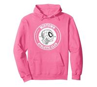 Marvel Spider-Man Midtown Athletic Club Sudadera con Capucha, Unisex para Adultos, Rosa Brillante, S