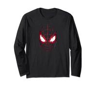 Marvel Spider-Man: Miles Morales Game Spidey Mask Manga Larga