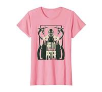 Marvel Spider-Man: No Way Home Doc Ock Hello Peter Camiseta, Mujer, Rosado, L
