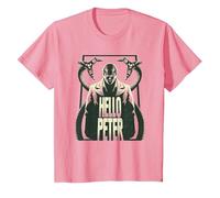 Marvel Spider-Man: No Way Home Doc Ock Hello Peter Camiseta, Niños, Rosado, 2 años
