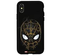 Marvel Spider-Man: No Way Home Negro Carcasa para iPhone X/XS