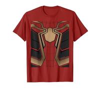 Marvel Spider-Man No Way Home Red Spidey Suit Costume Camiseta, Hombre, Arándano, L