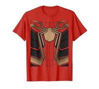 Marvel Spider-Man No Way Home Red Spidey Suit Costume Camiseta, Hombre, Rojo, XXL