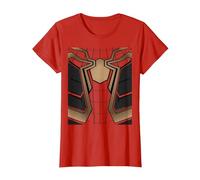 Marvel Spider-Man No Way Home Red Spidey Suit Costume Camiseta, Mujer, Rojo, S