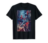Marvel Spider-Man: No Way Home Spider-Men Jump Camiseta