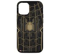 Marvel Spider-Man No Way Home - Traje negro y dorado Carcasa para iPhone 12/12 Pro