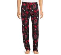 Marvel Spider-Man - Pantalones de pijama para hombre, diseño de Miles Morales, Negro, Medium