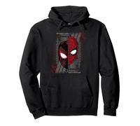 Marvel Spider-Man Peter Parker & Miles Morales Split Mask Sudadera con Capucha