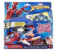 Marvel Spider-Man - Real Webs - Lanzador arácnido Supremo - Lanzador 2 en 1 - Ju