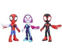 Marvel Spider-Man Spidey y Sus Amigos Increíbles Figuras 22,5 cm 3 Pack