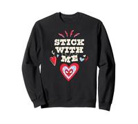 Marvel Spider-Man Stick with Me Valentine's Day Heart Sudadera