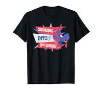 Marvel Spider-Man Swinging into 3rd Grade Back to School Camiseta