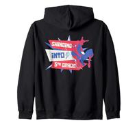 Marvel Spider-Man Swinging into 5th Grade Back to School Sudadera con Capucha