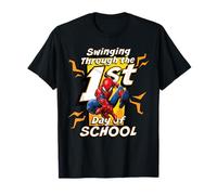 Marvel Spider-Man Swinging Through The 1st Day of School Camiseta