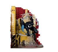 Marvel Spider-Man (Symbiote Suit) Escala 1:6 Coleccionable con Escena y cómic (basado en The Amazing Spider-Man #300) McFarlane Toys