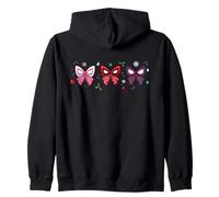 Marvel Spider-Man Trio Christmas Coquette Cute Holiday Bows Sudadera con Capucha