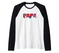 Marvel Spider-Man Trio Papa Father's Day Family Trip B-Day Camiseta Manga Raglan