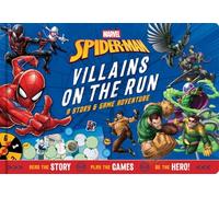 Marvel Spider-Man: Villains on the Run: Read the story and play the game to defeat the villains! | Ideal for 1-4 players | Screen-free, interactive stories