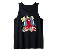 Marvel Spider-Man When I Grow Up Torn Paper Collage Camiseta sin Mangas