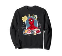 Marvel Spider-Man When I Grow Up Torn Paper Collage Sudadera
