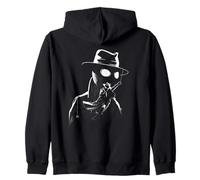 Marvel Spider-Noir Dual Portrait Black & White Cityscape Sudadera con Capucha