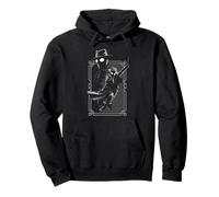 Marvel Spider-Noir Web Swing Black & White Art Deco Frame Sudadera con Capucha