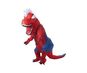 Marvel Spider-Rex Inflatable Costume - Inflatable Adult Costume of Spider-Rex Dinosaur with Gloves