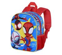 Marvel Spiderman Amazing-Mochila 3D Elite, Rojo, 25 x 30 cm, Capacidad 7 L