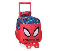 Marvel Spiderman Authentic Mochila Guardería Rojo 21x25x10 cms Poliéster 5,25L