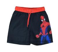 Marvel Spiderman - Bañador para niño de 2 a 10 años, Negro , 5-6 Years