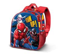 Marvel Spiderman Best Team-Mochila 3D Elite, Azul, 25 x 30 cm, Capacidad 7 L