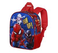 Marvel Spiderman Best Team-Mochila 3D Elite, Azul, 25 x 30 cm, Capacidad 7 L