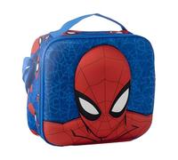 Marvel Spiderman Bolsa Térmica Infantil 3D EVA | Bolsa Porta Alimentos Isotérmica Reutilizable | Bolsa de Almuerzo Escolar Portátil | Bolsa Ligera para Colegio, Viajes y Picnic