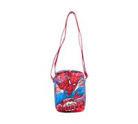 Marvel Spiderman Bolso para Niños, Bandolera Diseño Spiderman, Bolso Ajustable, Regalo Niños y Adolescentes