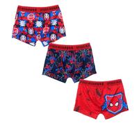 Marvel Spiderman Calzoncillos para Niño, Ropa Interior Infantil Calzoncillos Estilo Bóxer Pack de 3 Calzoncillos, Tallas 8 a 12 Años (FR/ES, Edad, 10 años, 12 años, Regular, Multicolor)